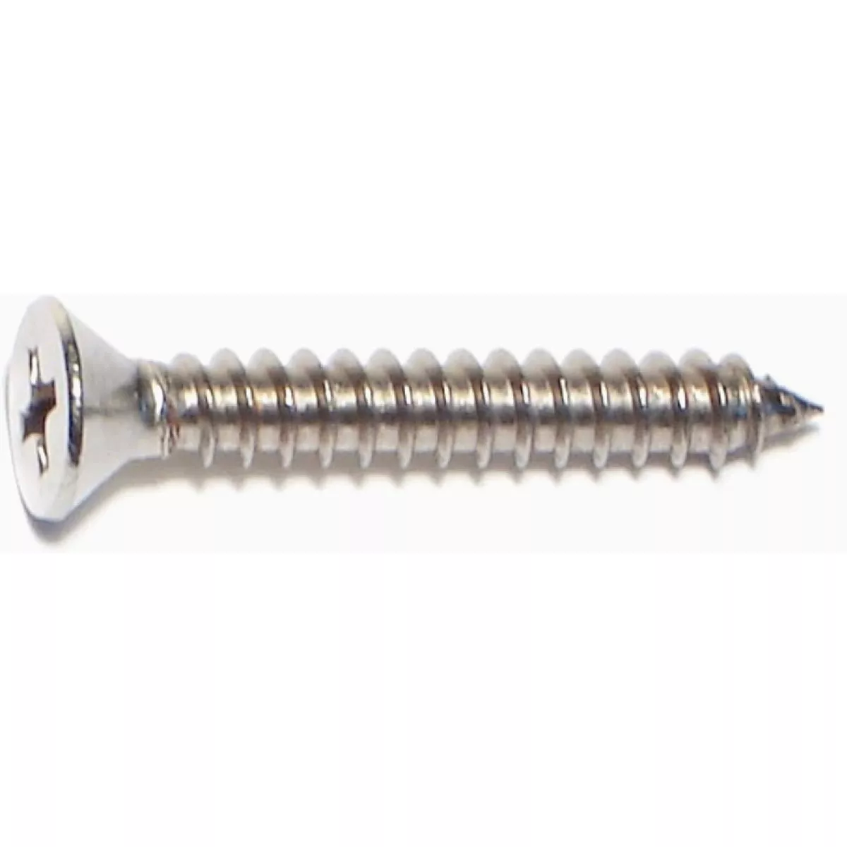 Midwest Fastener #10 x 1-1/4 In. 18-8 Stainless Steel Phillips Flat Head Sheet Metal Screws