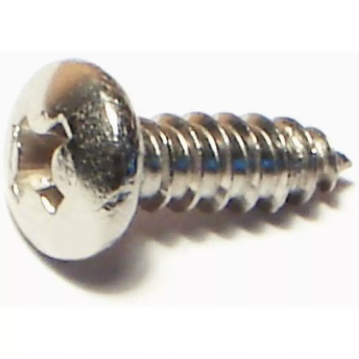 Midwest Fastener #8 x 1/2 In. 18-8 Stainless Steel Phillips Pan Head Sheet Metal Screws (30 Ct.)-
