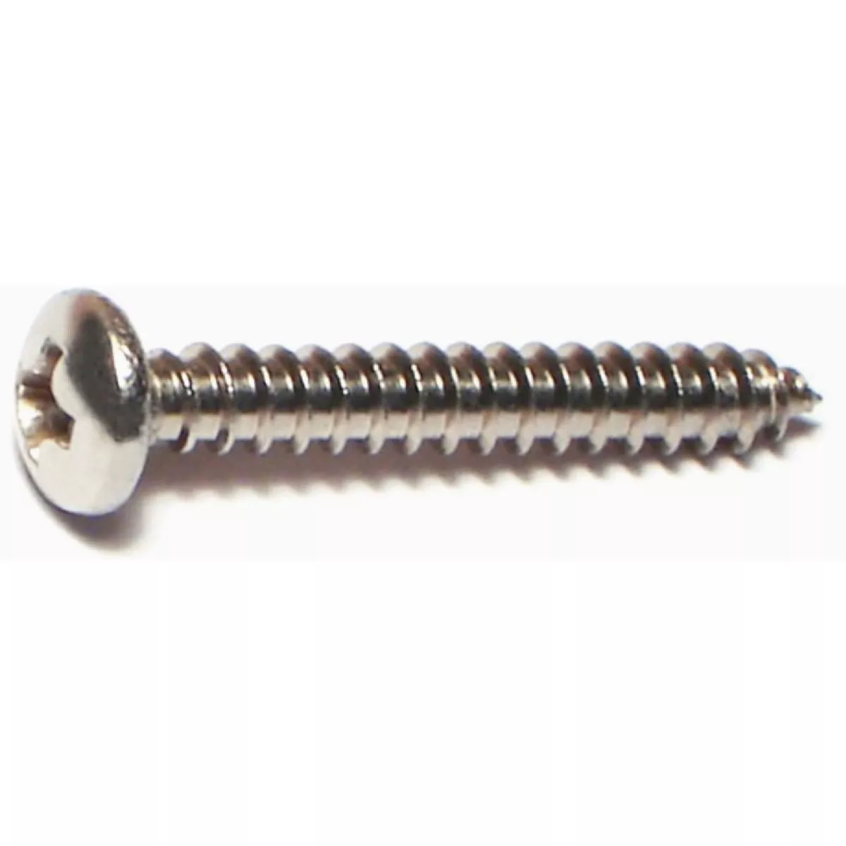 Midwest Fastener #6 x 1 In. 18-8 Stainless Steel Phillips Pan Head Sheet Metal Screws