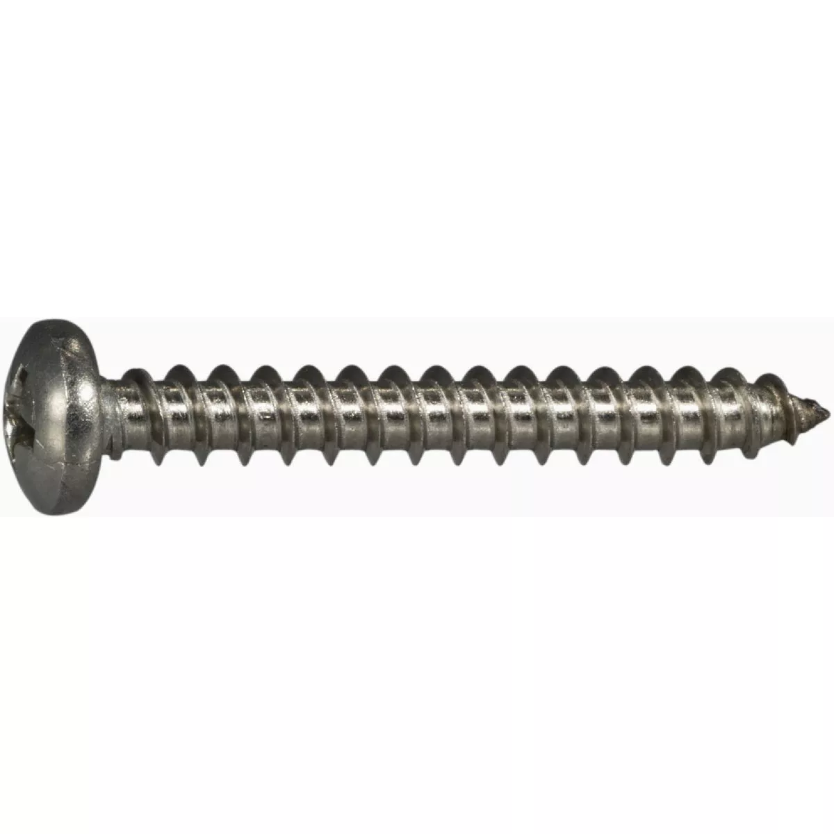 Midwest Fastener #10 x 1-1/2 In. 18-8 Stainless Steel Phillips Pan Head Sheet Metal Screws