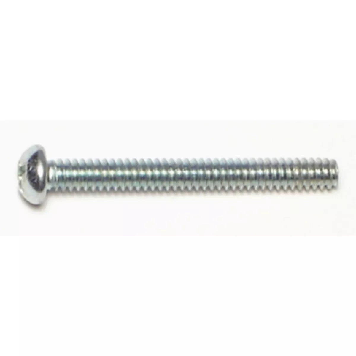 Midwest Fastener #6-32 x 1-1/4 In. Zinc Plated Steel Coarse Thread Phillips Round Head Machine Screws