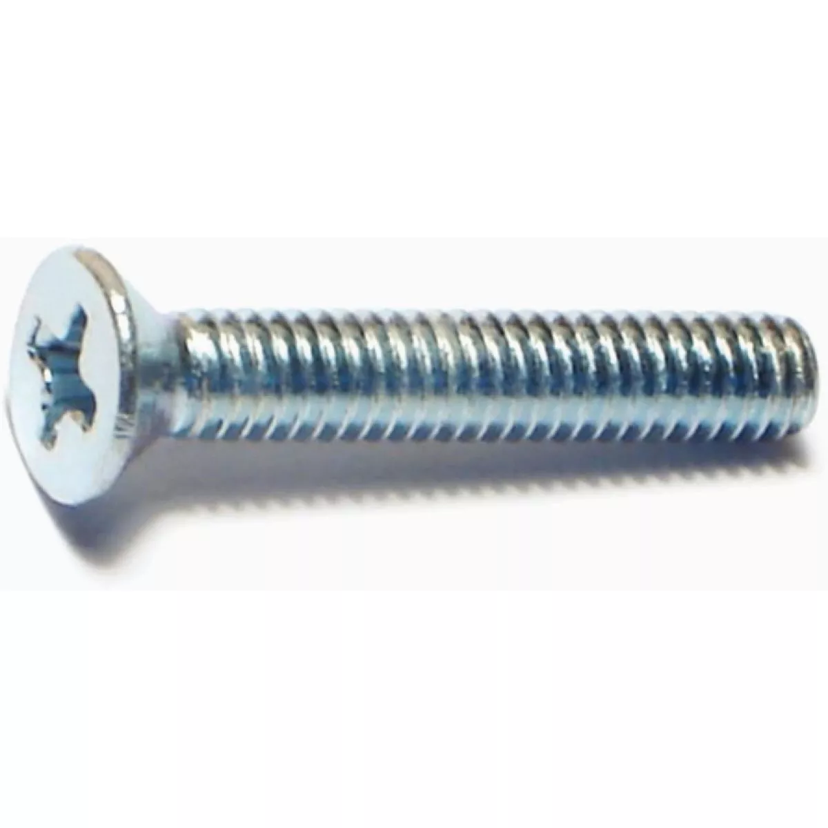 Midwest Fastener #8-32 x 1 In. Zinc Plated Steel Coarse Thread Phillips Flat Head Machine Screws