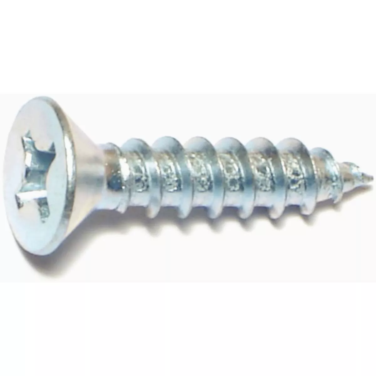 Midwest Fastener #12 x 1 In. Zinc Plated Steel Phillips Flat Head Sheet Metal Screws (40 Ct.)