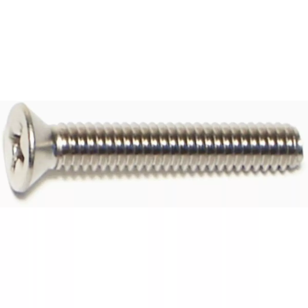 Midwest Fastener #8-32 x 1 In. 18-8 Stainless Steel Coarse Thread Phillips Flat Head Machine Screws (25 Ct.)