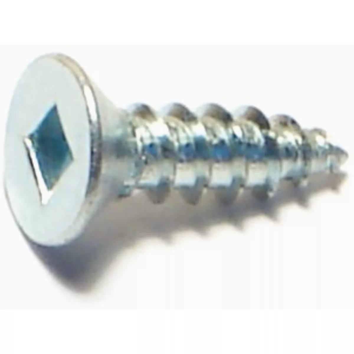 Midwest Fastener #6 x 1/2 In. Zinc Plated Steel Square Drive Flat Head Sheet Metal Screws