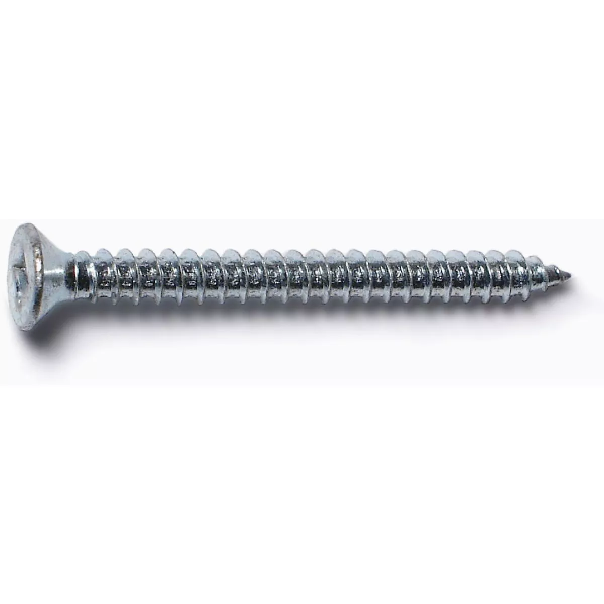 Midwest Fastener #6 x 1-1/2 In. Zinc Plated Steel Square Drive Flat Head Sheet Metal Screws (30 Ct.)-