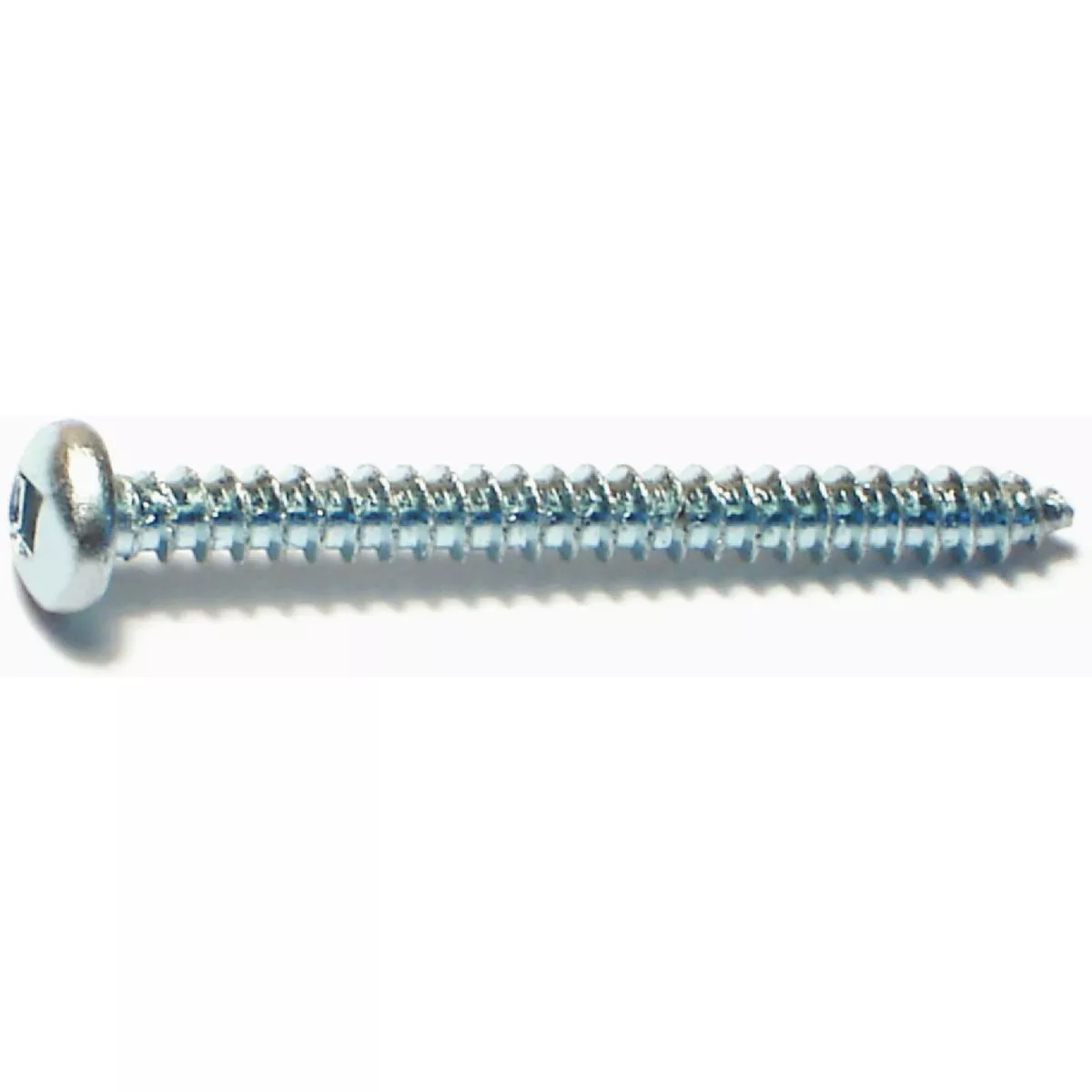 Midwest Fastener #6 x 1-1/2 In. Zinc Plated Steel Square Drive Pan Head Sheet Metal Screws