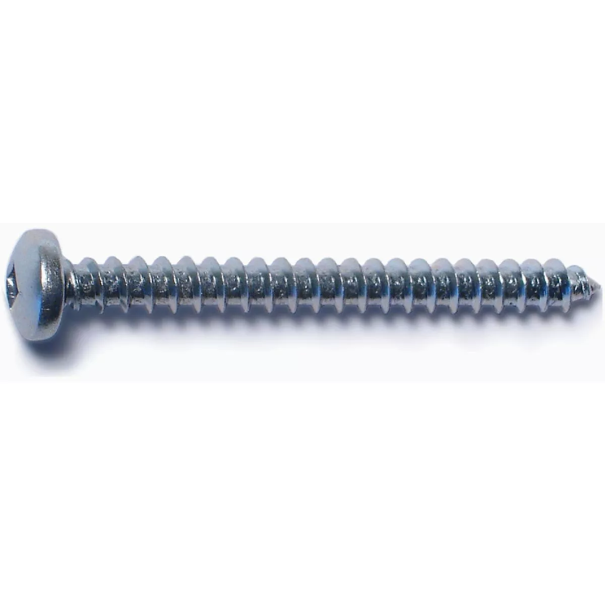 Midwest Fastener #10 x 2 In. Zinc Plated Steel Square Drive Pan Head Sheet Metal Screws