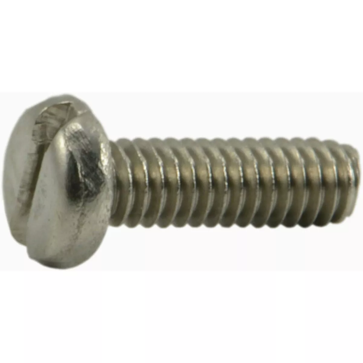 Midwest Fastener #1-72 x 1/4 In. 18-8 Stainless Steel Fine Thread Slotted Pan Head Miniature Machine Screws