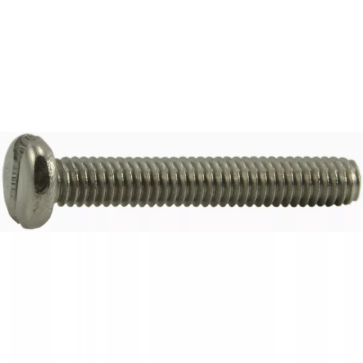 Midwest Fastener #1-72 x 1/2 In. 18-8 Stainless Steel Fine Thread Slotted Pan Head Miniature Machine Screws