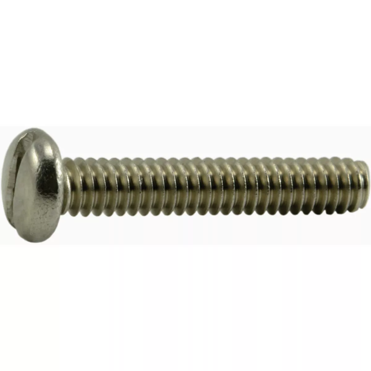 Midwest Fastener #2-56 x 1/2 In. 18-8 Stainless Steel Coarse Thread Slotted Pan Head Machine Screws