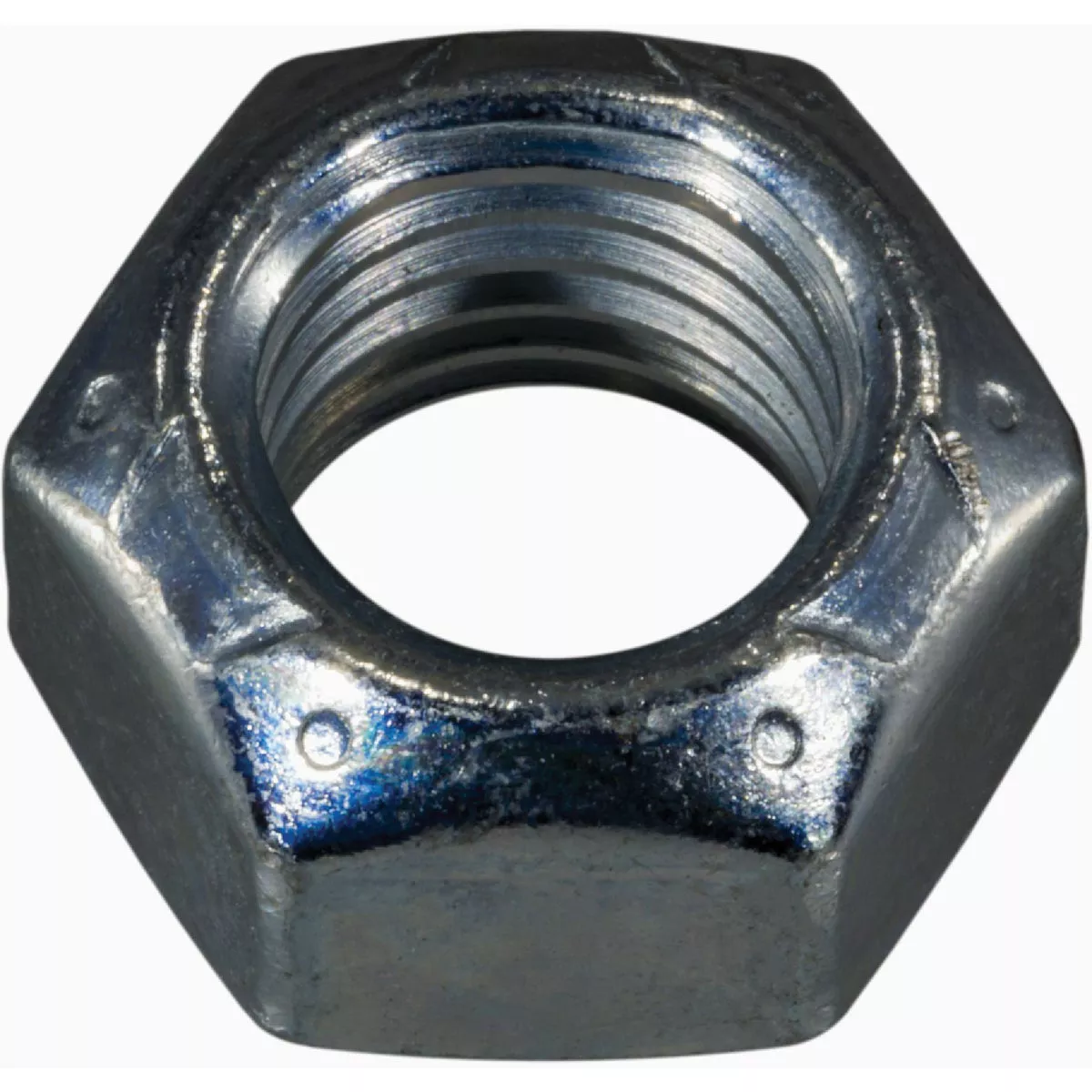 Midwest Fastener 3/4 In.-10 Zinc Plated Grade 8 Steel Coarse Thread Lock Nuts - photo 2
