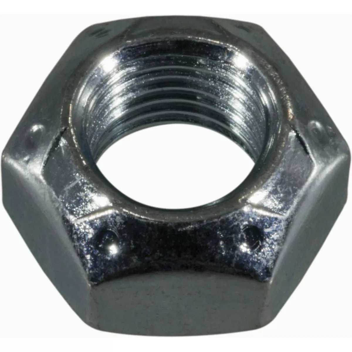 Midwest Fastener 7/16 In.-20 Zinc Plated Grade 8 Steel Fine Thread Top Lock Nuts (8 Ct.) - photo 2