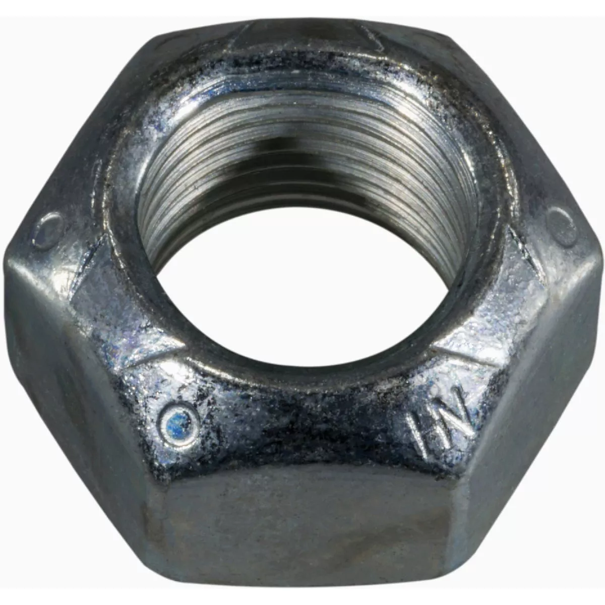 Midwest Fastener 5/8 In.-18 Zinc Plated Grade 8 Steel Fine Thread Top Lock Nuts (5 Ct.)-