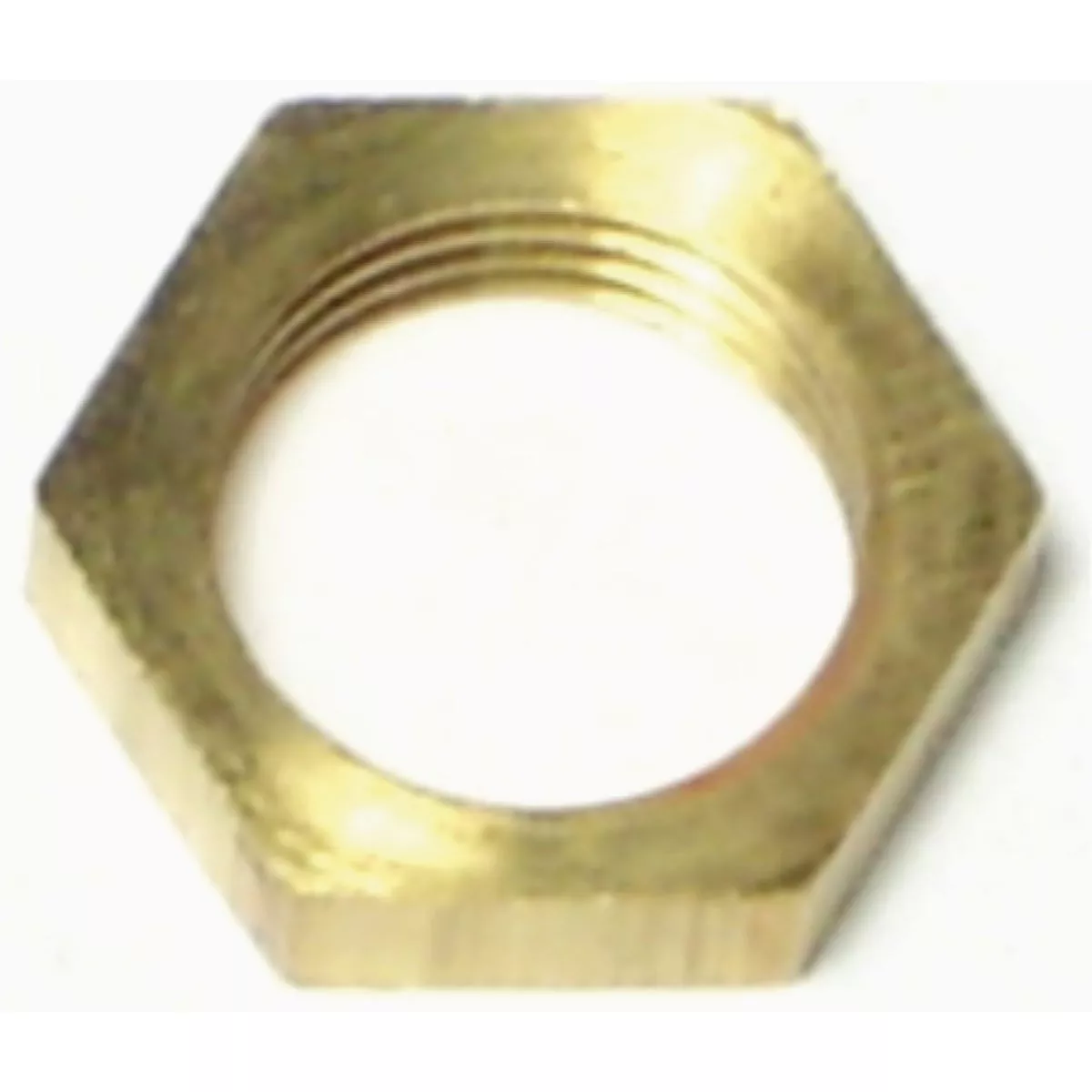Midwest Fastener 1/8 In. x 1/2 In. Brass Lock Nuts