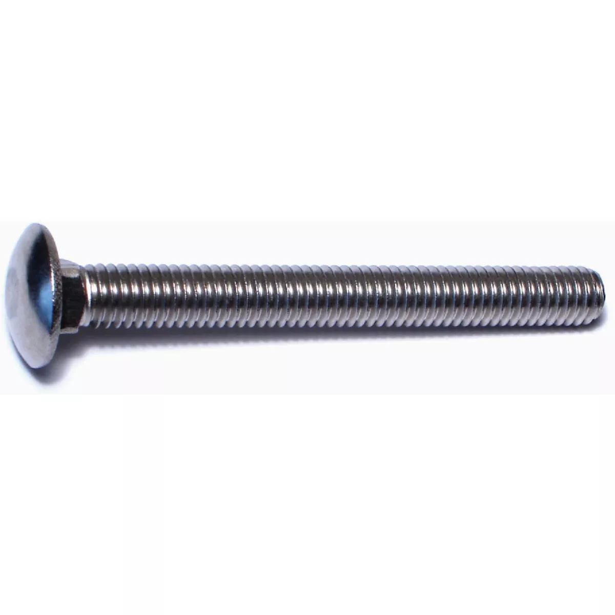 Midwest Fastener 3/8 In.-16 x 3-1/2 In. 18-8 Stainless Steel Coarse Thread Carriage Bolt (3 Ct.)-
