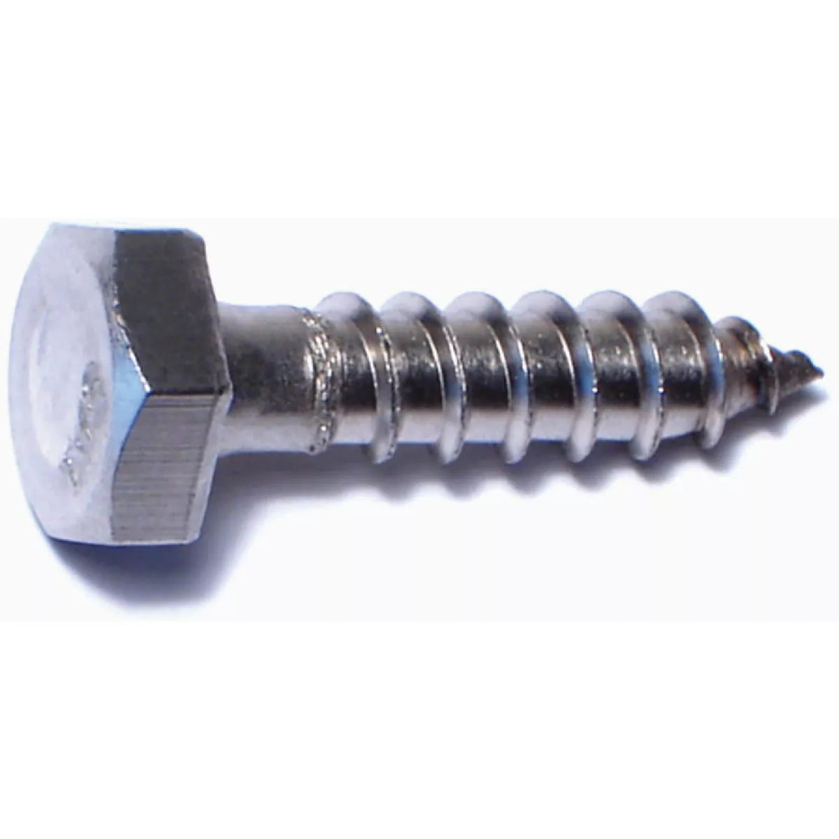 Midwest Fastener 1/4 In. x 1 In. 18-8 Stainless Steel Hex Head Lag Screws