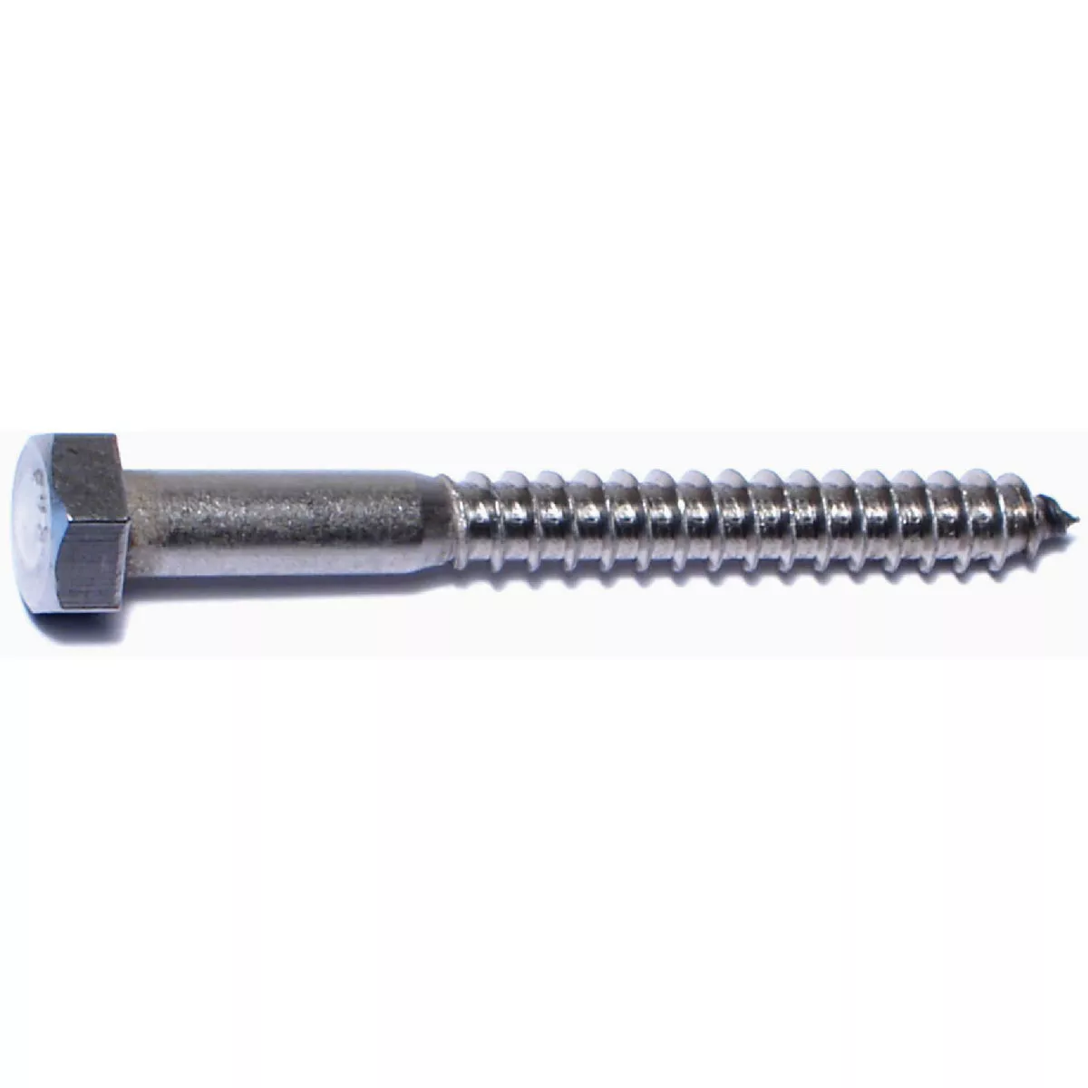Midwest Fastener 5/16 In. x 3 In. 18-8 Stainless Steel Hex Head Lag Screws
