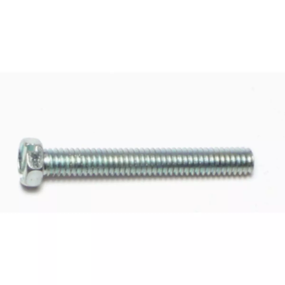 Midwest Fastener #8-32 x 1-1/4 In. Zinc Plated Steel Coarse Thread Slotted Indented Hex Head Machine Screws (20 Ct.)
