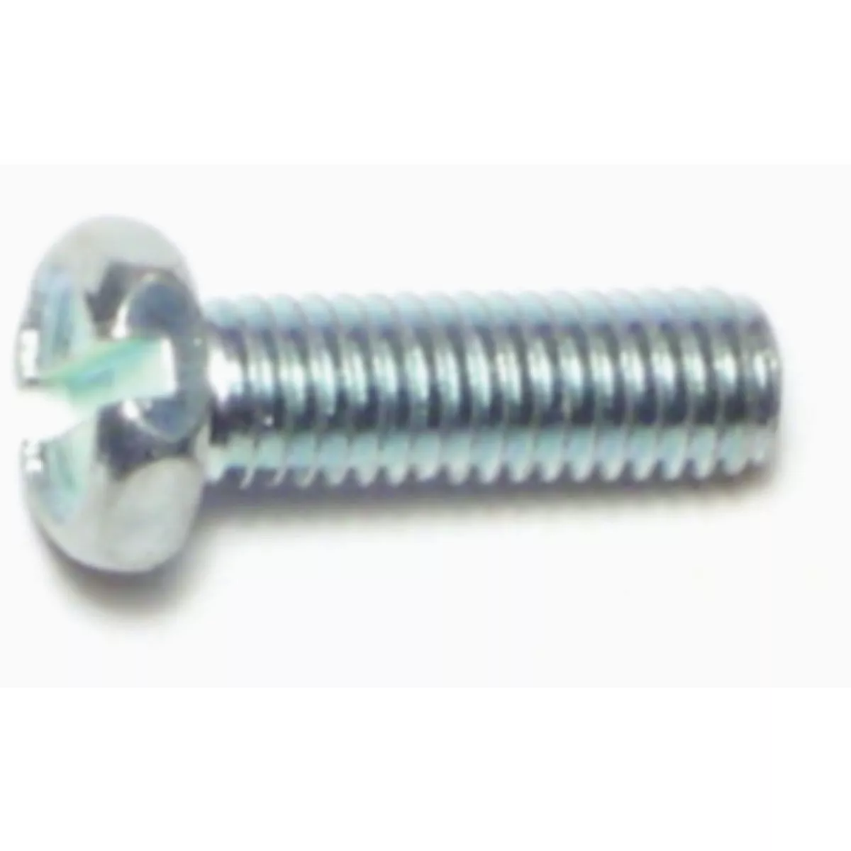 Midwest Fastener #10-32 x 5/8 In. Zinc Plated Steel Fine Thread Slotted Indented Hex Head Machine Screws (40 Ct.)-