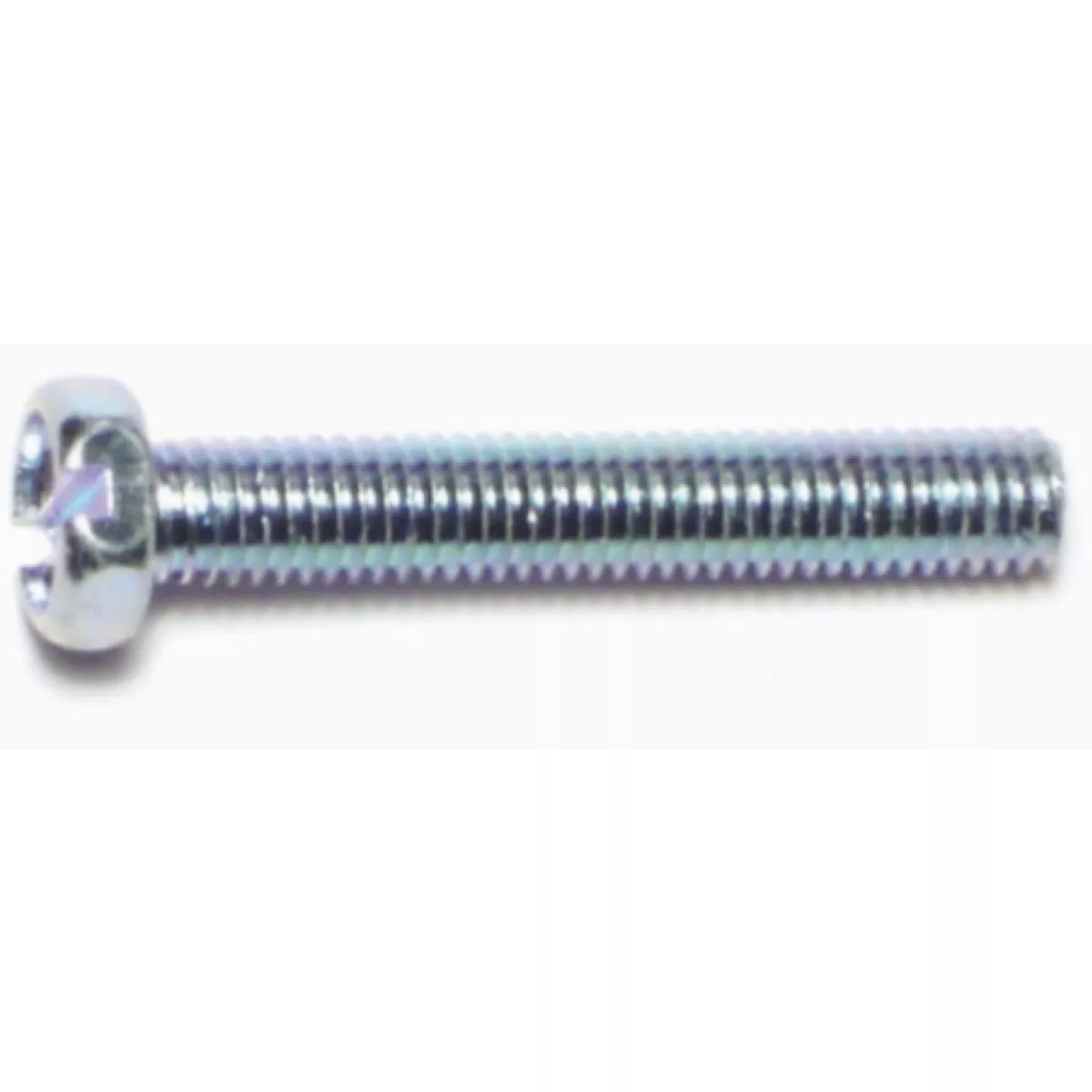Midwest Fastener #10-32 x 1-1/4 In. Zinc Plated Steel Fine Thread Slotted Indented Hex Head Machine Screws