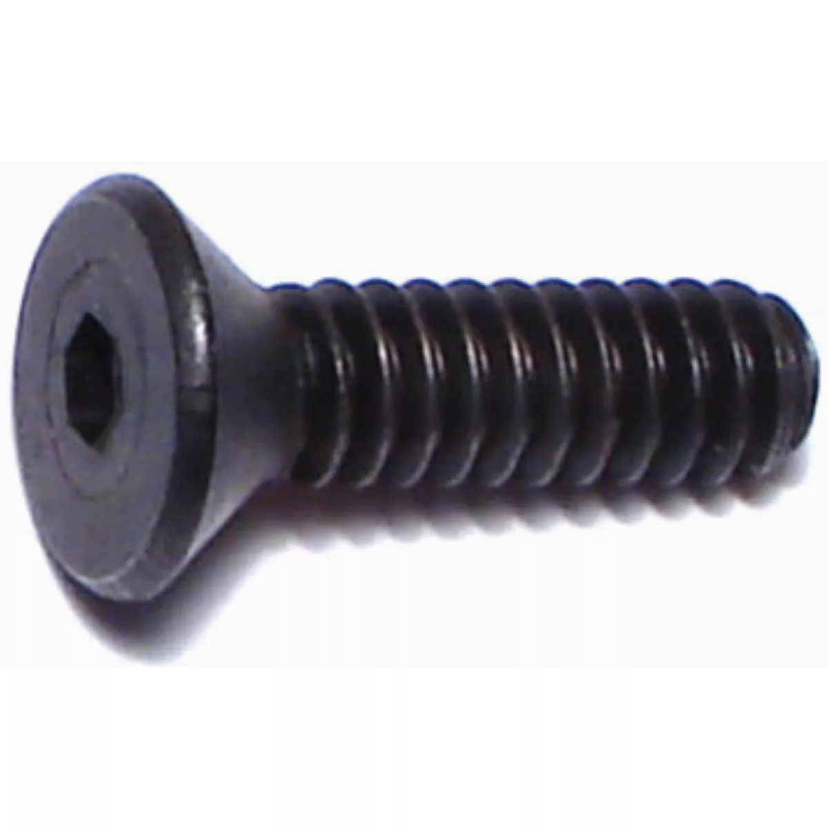 Midwest Fastener #6-32 x 1/2 In. Plain Steel Coarse Thread Flat Head Socket Cap Screws (15 Ct.)-