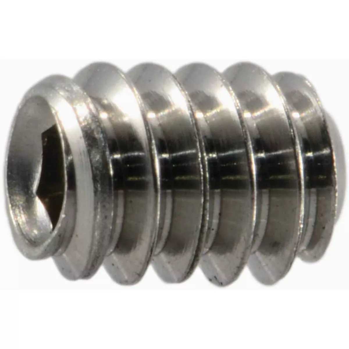 Midwest Fastener #6-32 x 3/16 In. 18-8 Stainless Steel Coarse Thread Hex Socket Headless Set Screws (20 Ct.)
