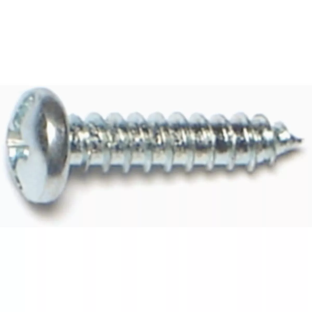 Midwest Fastener #4 x 1/2 In. Zinc Plated Steel Combo Pan Head Sheet Metal Screws (100 Ct.)