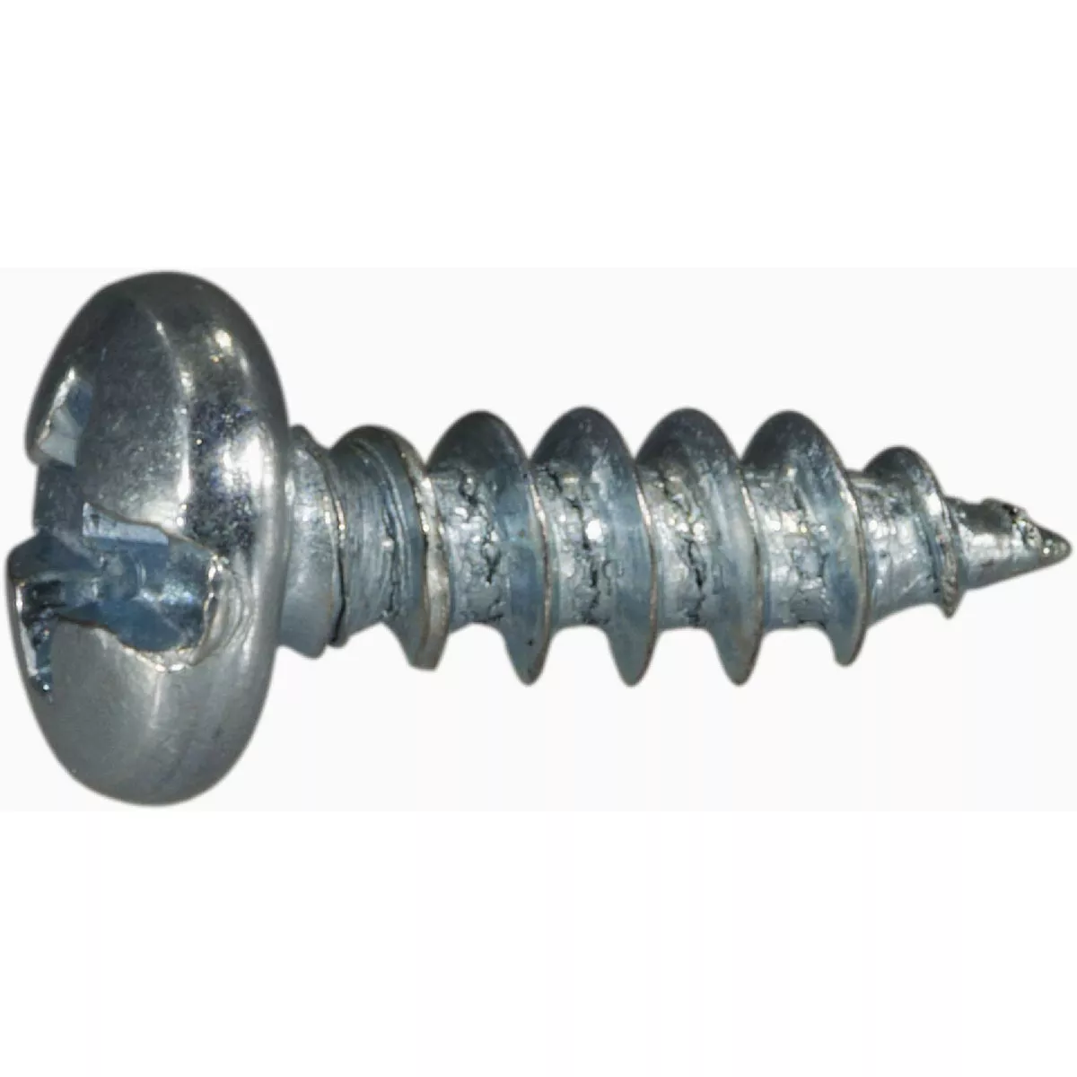 Midwest Fastener #8 x 1/2 In. Zinc Plated Steel Combo Pan Head Sheet Metal Screws (60 Ct.)- - photo 2