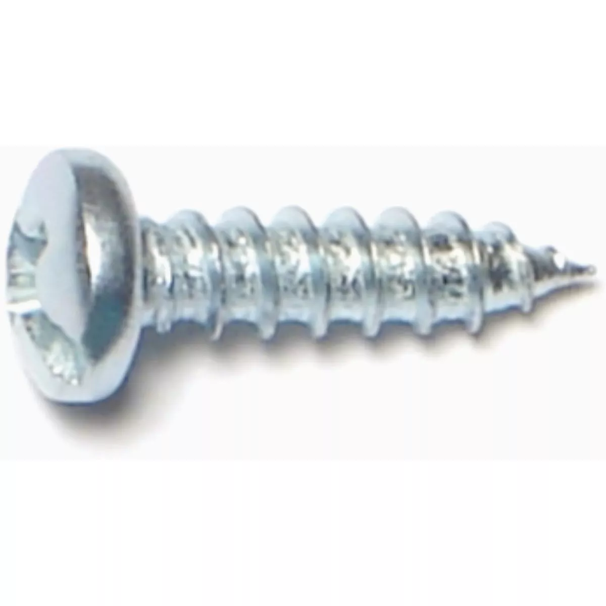 Midwest Fastener #8 x 5/8 In. Zinc Plated Steel Combo Pan Head Sheet Metal Screws