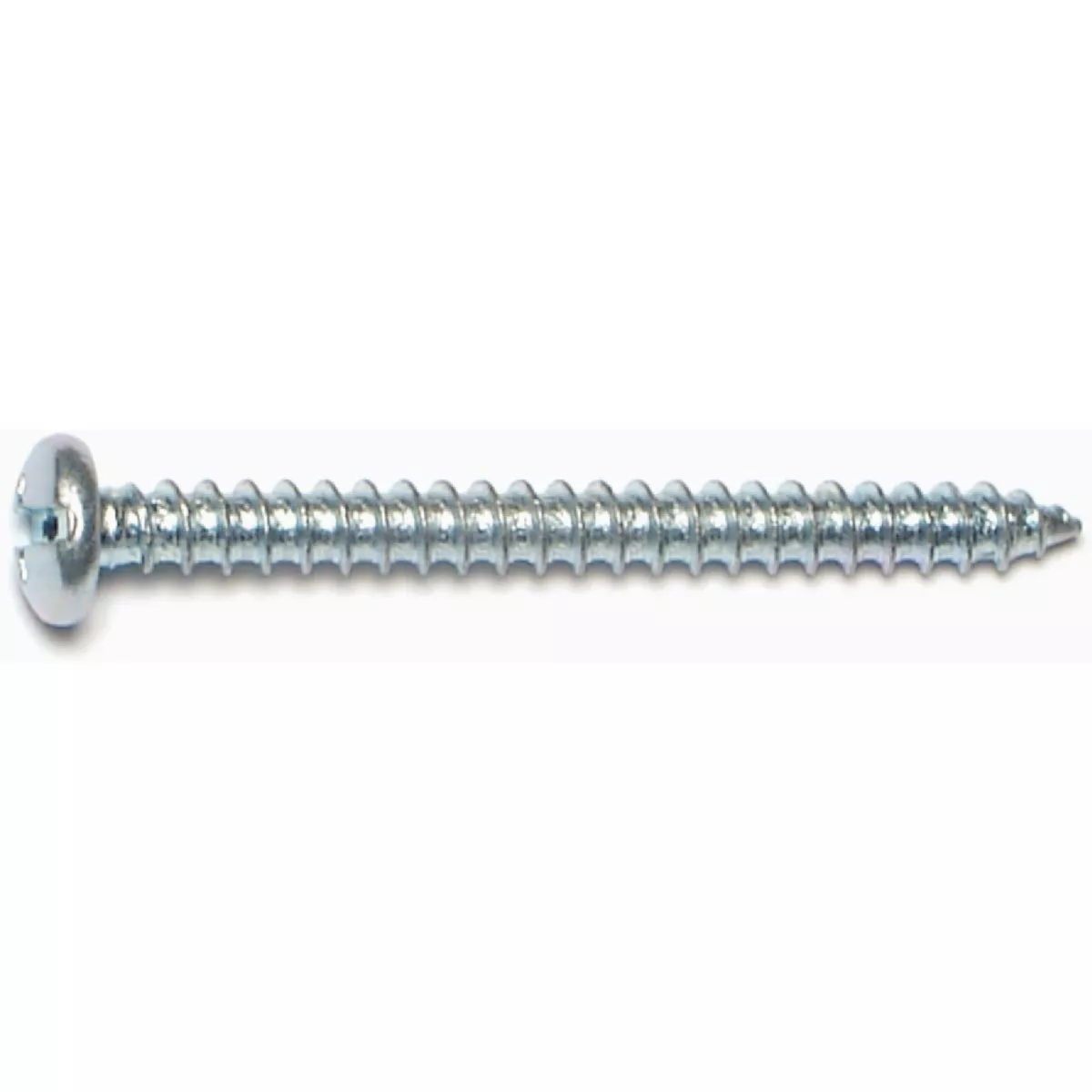 Midwest Fastener #8 x 1-3/4 In. Zinc Plated Steel Combo Pan Head Sheet Metal Screws