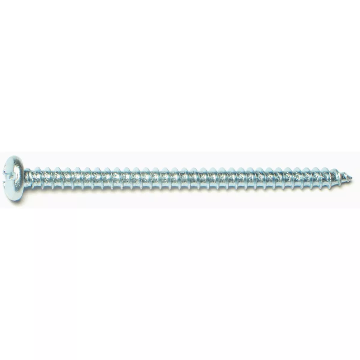 Midwest Fastener #10 x 3 In. Zinc Plated Steel Combo Pan Head Sheet Metal Screws