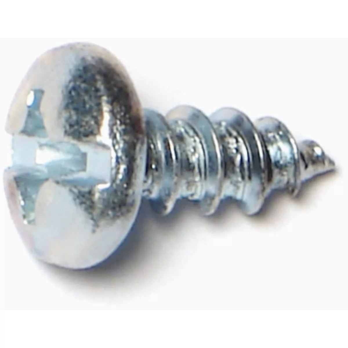 Midwest Fastener #12 x 5/8 In. Zinc Plated Steel Combo Pan Head Sheet Metal Screws (30 Ct.) - photo 2