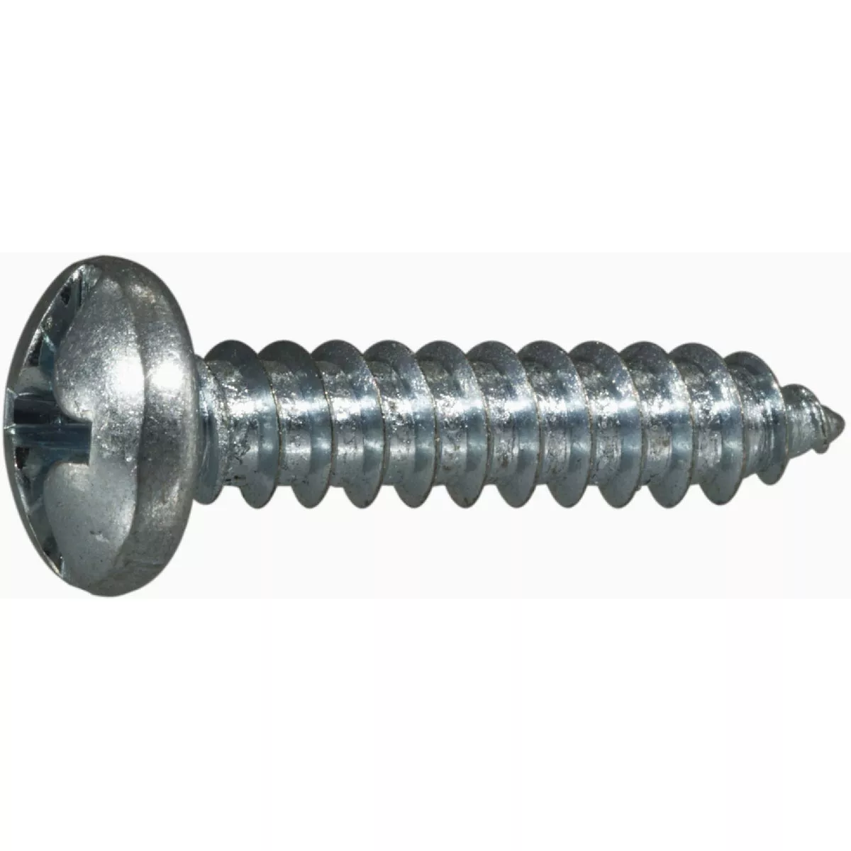 Midwest Fastener #12 x 1 In. Zinc Plated Steel Combo Pan Head Sheet Metal Screws