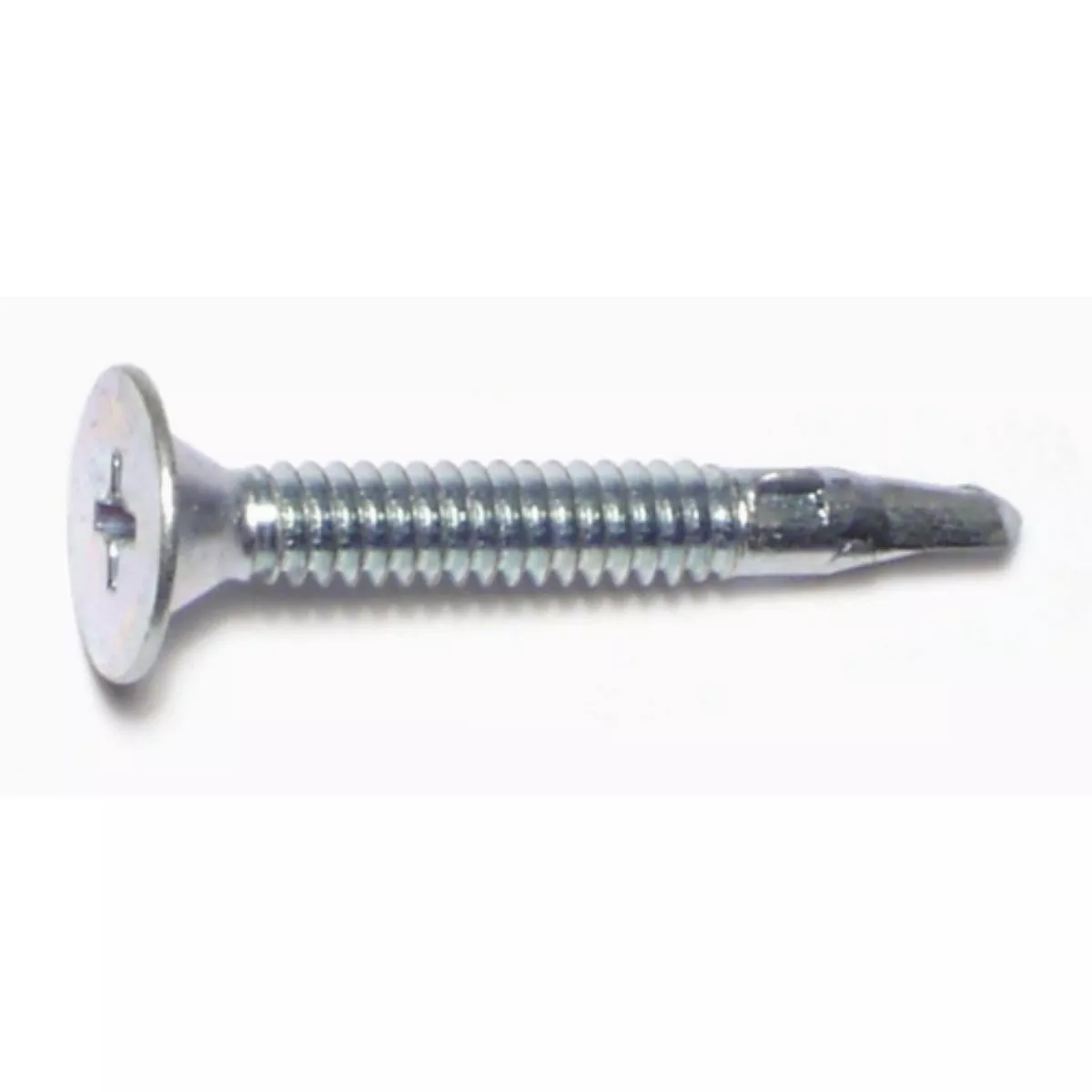 Midwest Fastener #10-24 x 1-7/16 In. Zinc Plated Steel Coarse Thread Phillips Wafer Head Self-Drilling Screws (10 Ct.) - photo 2