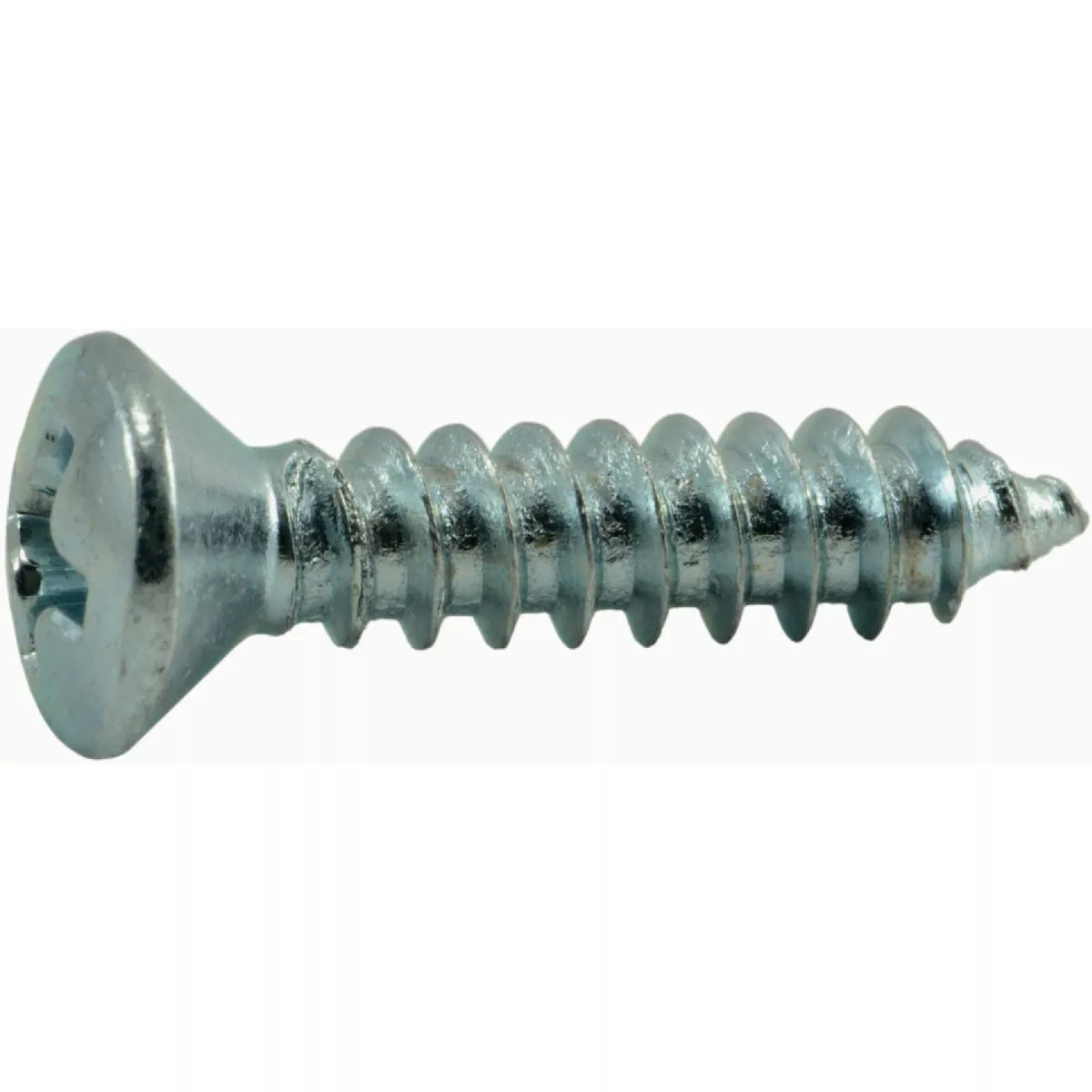 Midwest Fastener #8 x 3/4 In. Zinc Plated Steel Phillips Oval Head Sheet Metal Screws