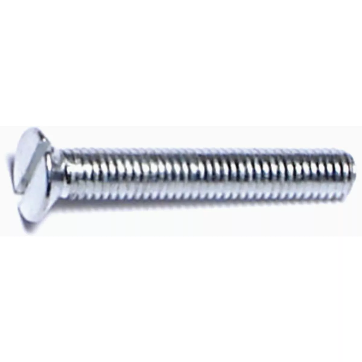 Midwest Fastener 3mm-0.5 x 20mm Zinc Plated Class 4.8 Steel Coarse Thread Slotted Flat Head Machine Screws (20 Ct.)