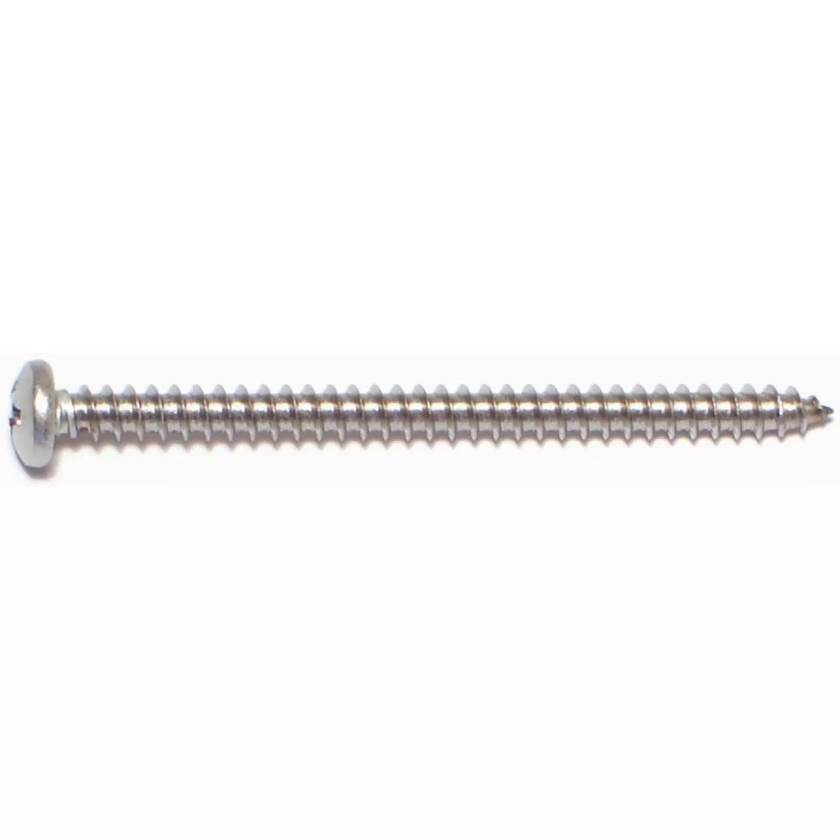 Midwest Fastener #6 x 2 In. 18-8 Stainless Steel Phillips Pan Head Sheet Metal Screws (15 Ct.)