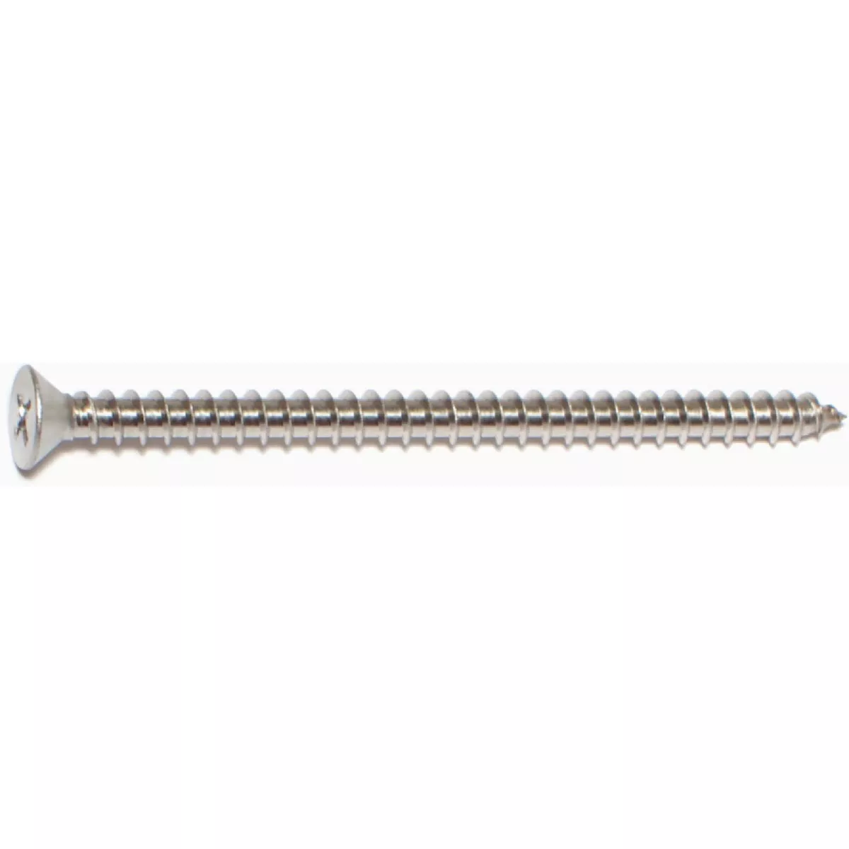 Midwest Fastener #10 x 3 In. 18-8 Stainless Steel Phillips Flat Head Sheet Metal Screws (8 Ct.)