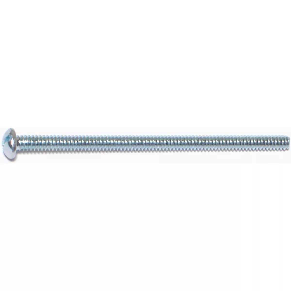 Midwest Fastener #6-32 x 2-1/2 In. Zinc Plated Steel Coarse Thread Slotted Round Head Machine Screws (20 Ct.)-