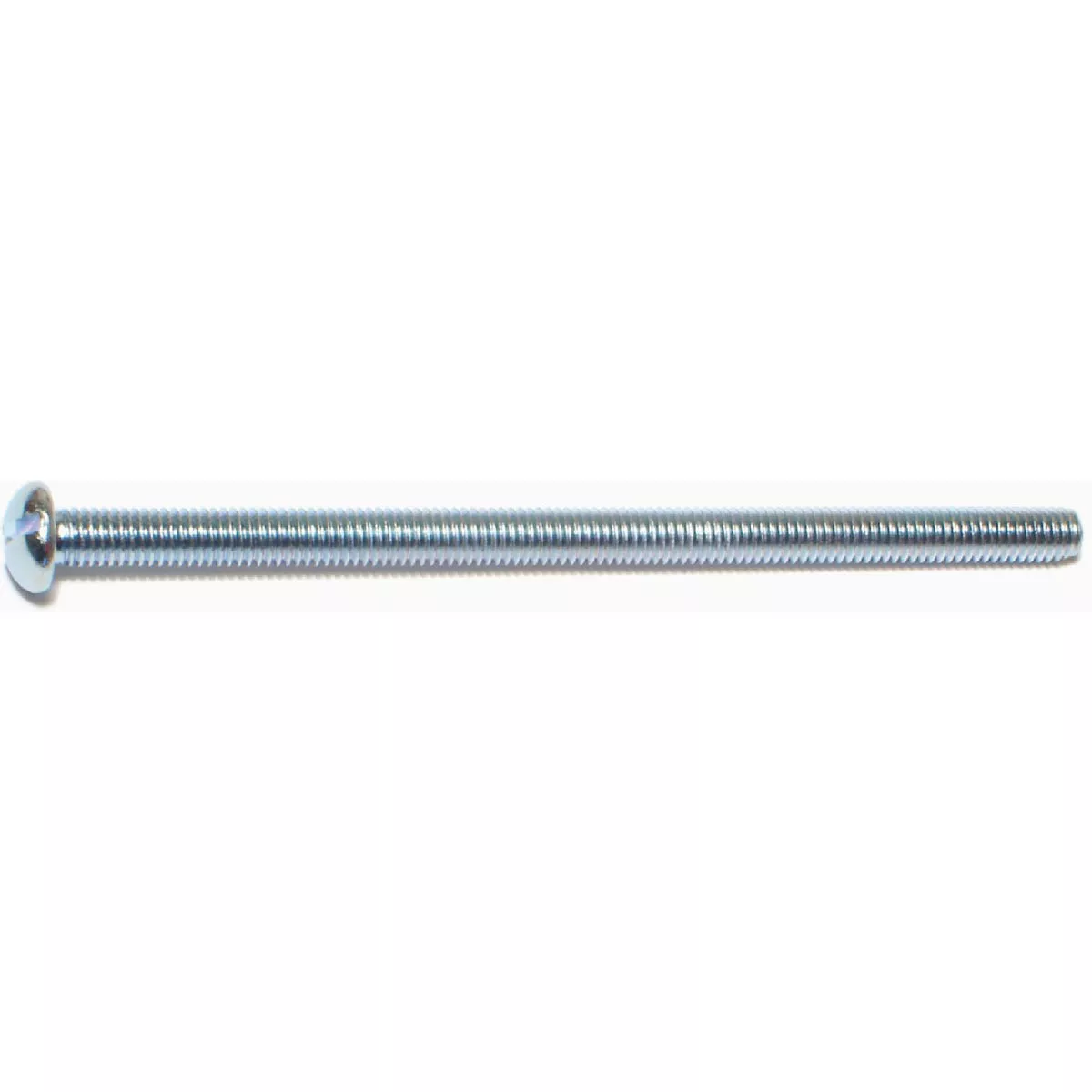 Midwest Fastener #10-32 x 3-1/2 In. Zinc Plated Steel Fine Thread Slotted Round Head Machine Screws (15 Ct.)-