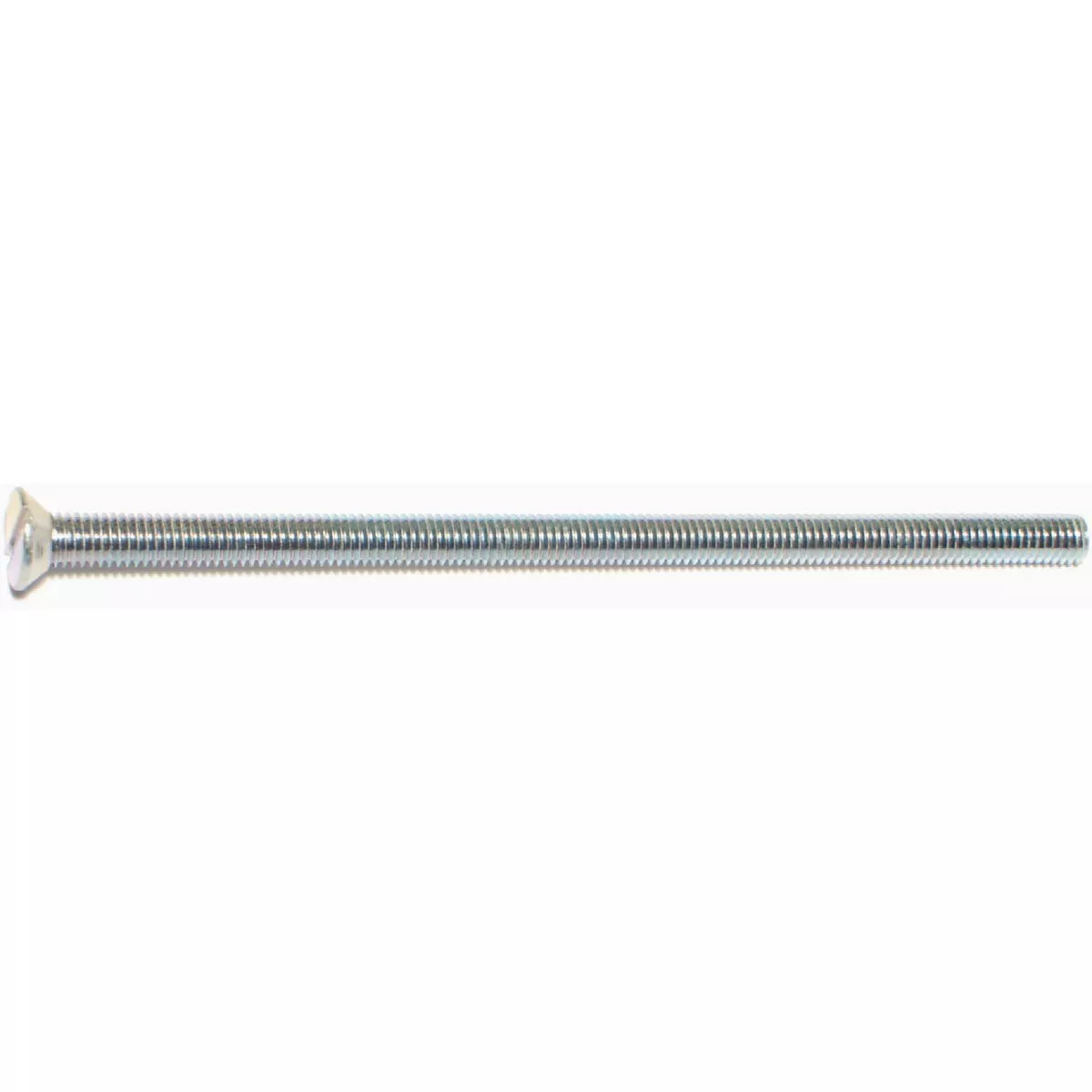 Midwest Fastener #10-32 x 4 In. Zinc Plated Steel Fine Thread Slotted Flat Head Machine Screws (15 Ct.)