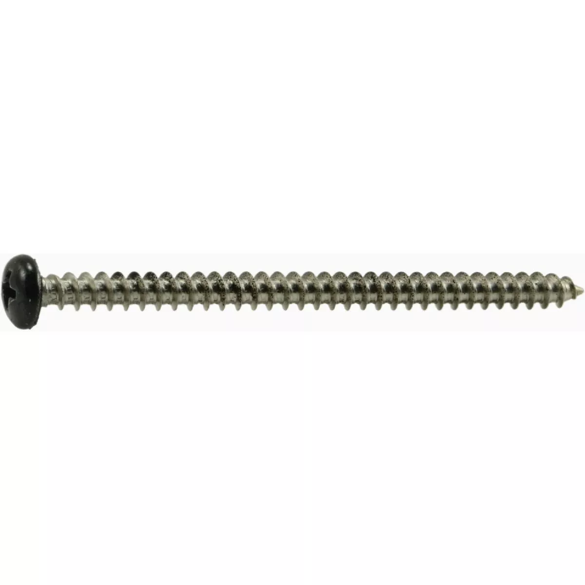 Midwest Fastener #10 x 3 In. Black Painted 18-8 Stainless Steel Phillips Pan Head Sheet Metal Screws (8 Ct.)