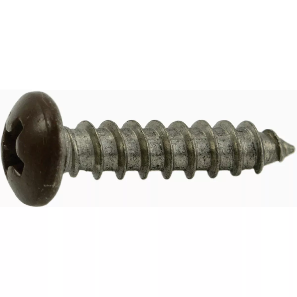 Midwest Fastener #8 x 3/4 In. Brown Painted 18-8 Stainless Steel Phillips Pan Head Sheet Metal Screws (20 Ct.) - photo 2