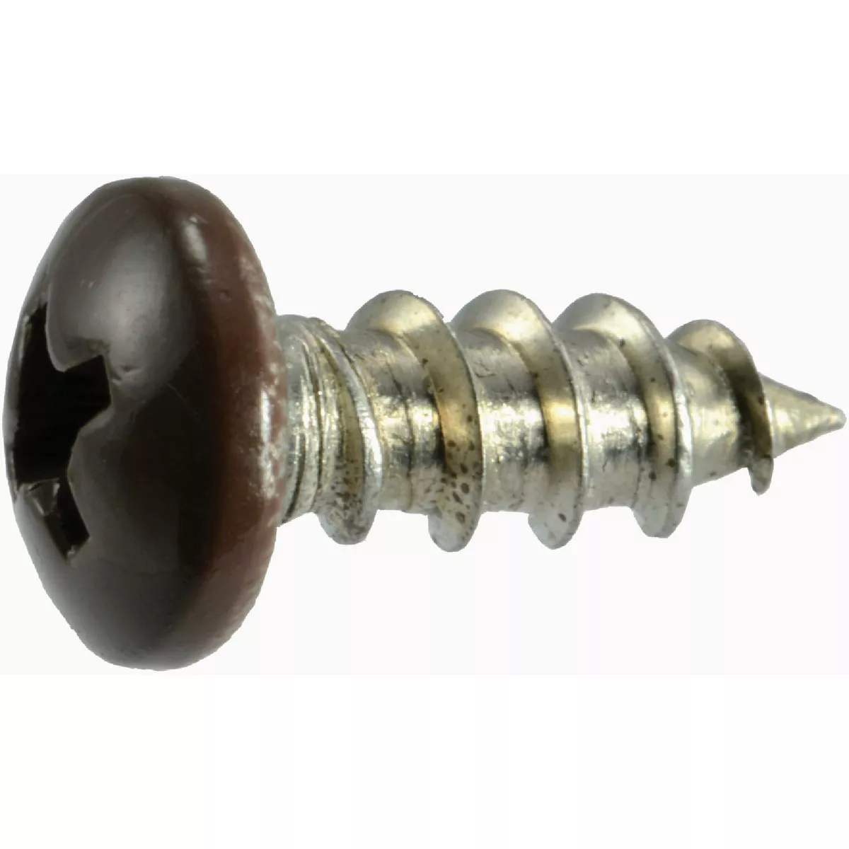 Midwest Fastener #10 x 1/2 In. Brown Painted 18-8 Stainless Steel Phillips Pan Head Sheet Metal Screws (15 Ct.)
