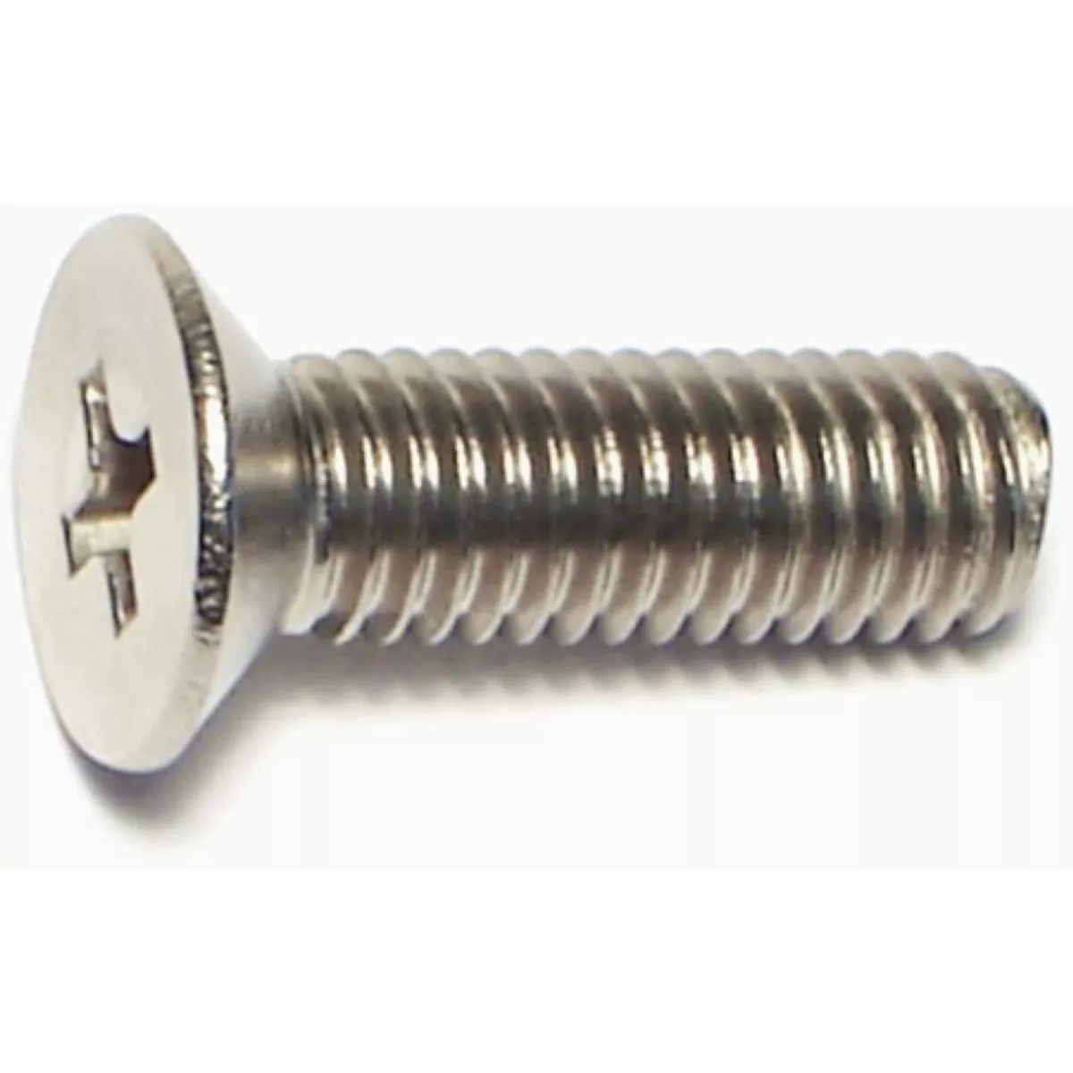 Midwest Fastener 5mm-0.8 x 16mm A2 Stainless Steel Coarse Thread Phillips Flat Head Machine Screws (15 Ct.)-