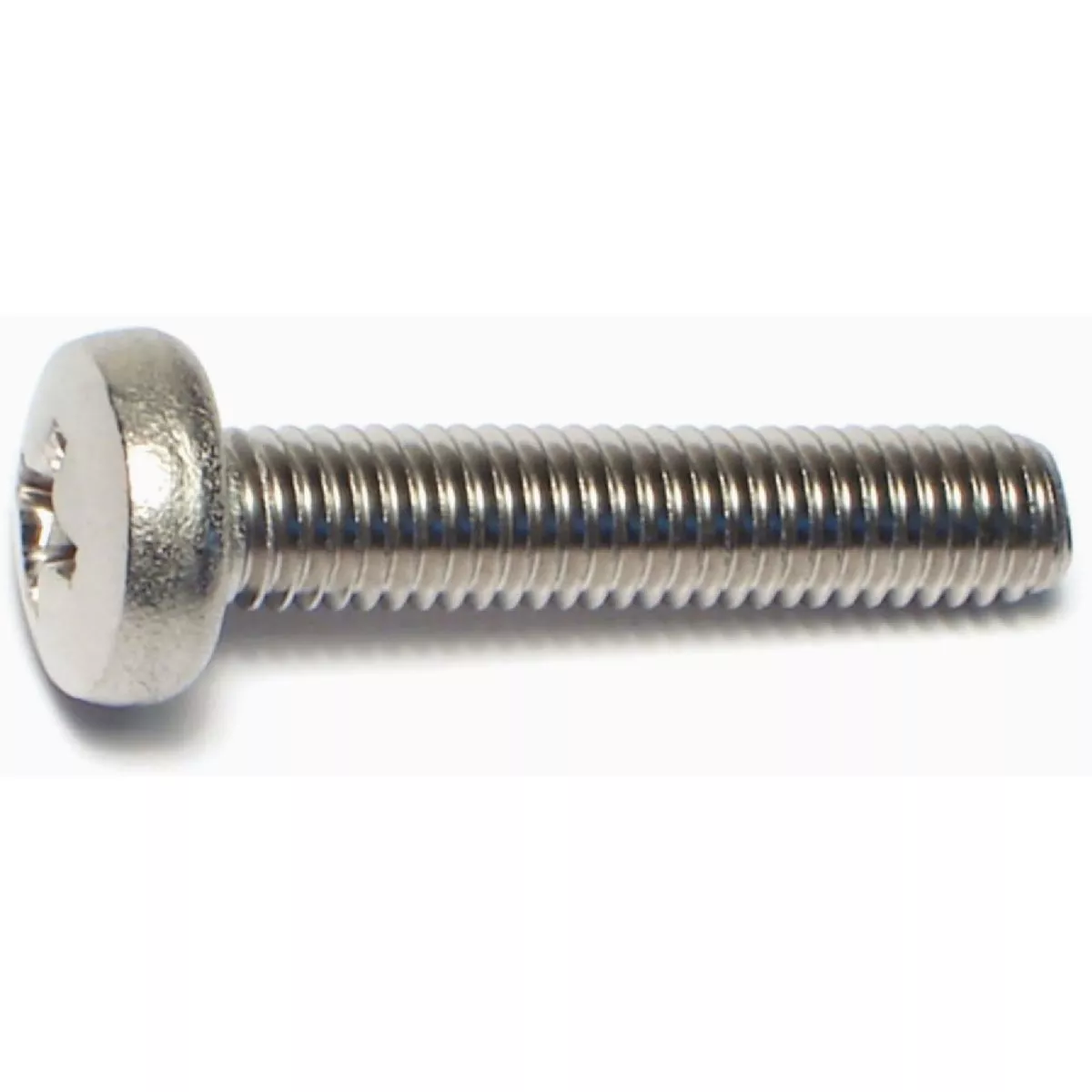 Midwest Fastener 5mm-0.8 x 25mm A2 Stainless Steel Coarse Thread Phillips Pan Head Machine Screws