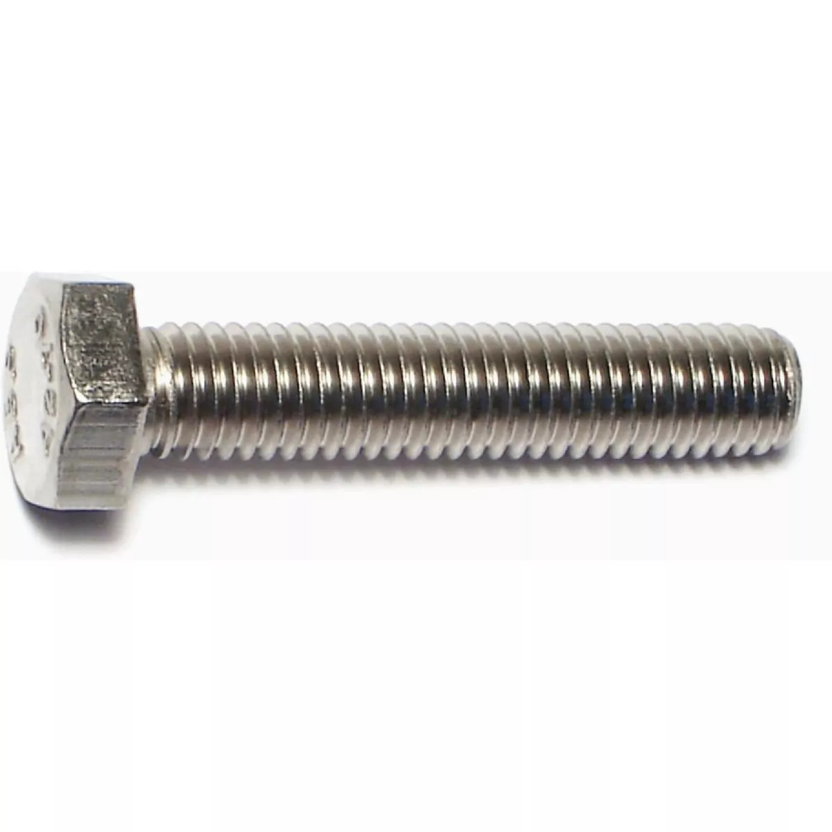 Midwest Fastener 8mm-1.25 x 40mm Stainless A2-70 Steel Coarse Thread Hex Cap Screws (6 Ct.)- - photo 2