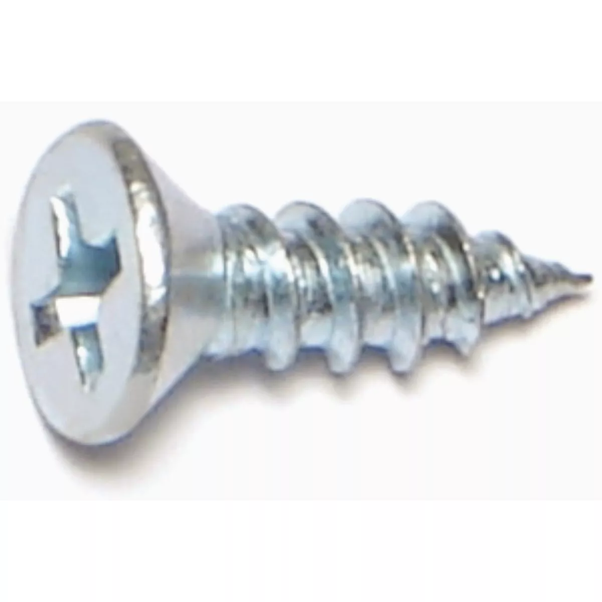 Midwest Fastener #7 x 1/2 In. Zinc Plated Steel Phillips Flat Head Hinge Screws