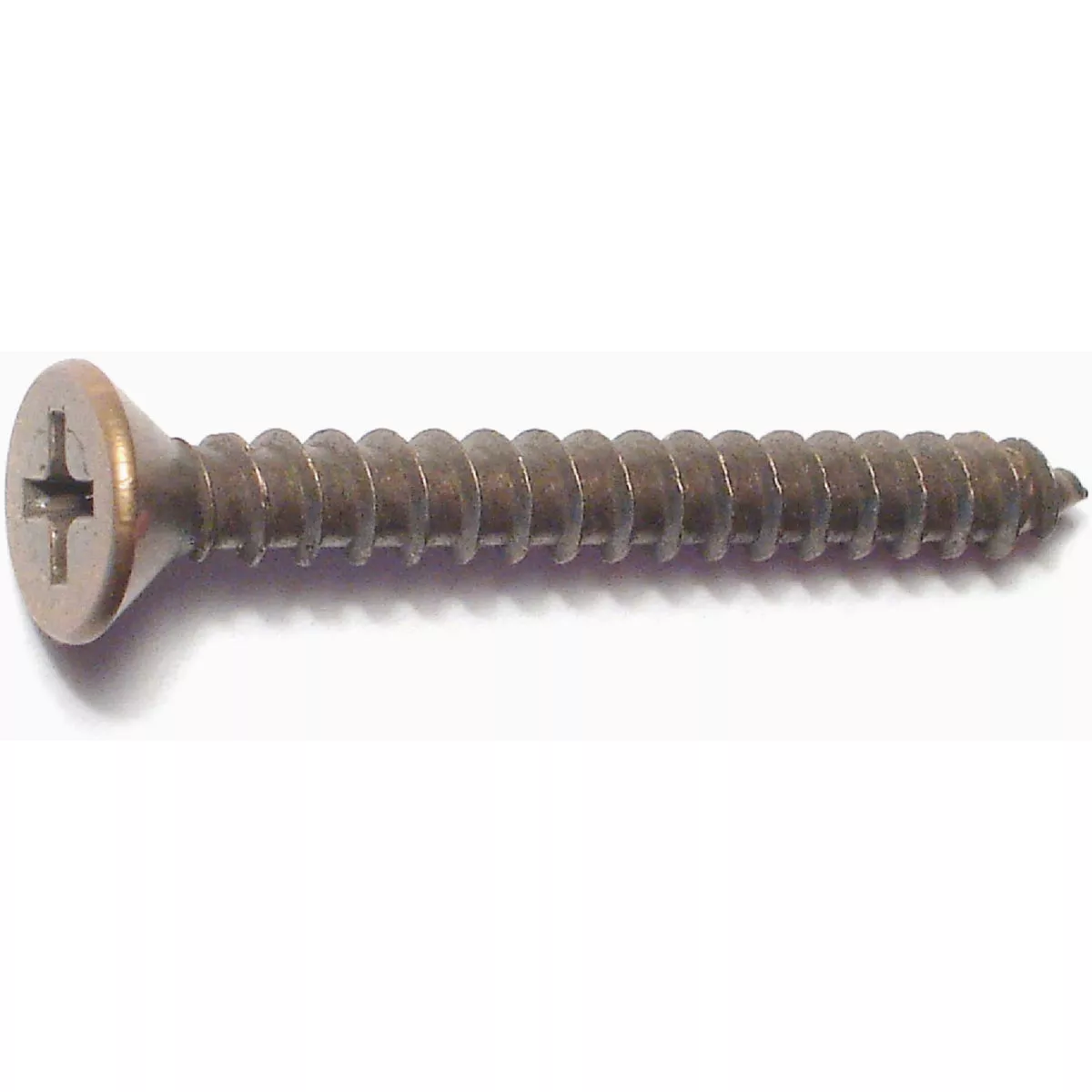 Midwest Fastener #9 x 1-1/2 In. Antique Brass Plated Steel Phillips Flat Head Hinge Screws (20 Ct.)
